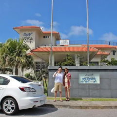 Отель Miyuki Hamabaru Resort Центр Окинавы парковка