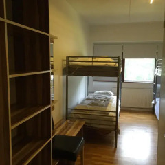 Arkadia Hotel & Hostel Кровать в общем номере с двухъярусной кроватью