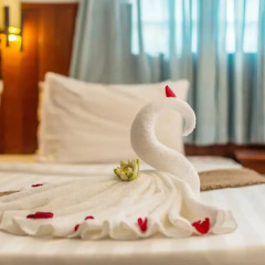 Отель Golden Temple Villa 4* Улучшенный номер с различными типами кроватей фото 8