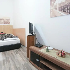 Апартаменты Queens Apartments Студия с различными типами кроватей фото 7