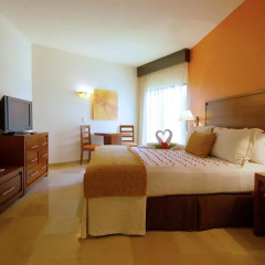 Отель Canto del Sol Plaza Vallarta Beach & Tennis Resort - Все включено 3* Номер Делюкс с различными типами кроватей фото 3