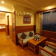Ayarwaddy River View Hotel 3* Люкс с различными типами кроватей фото 5