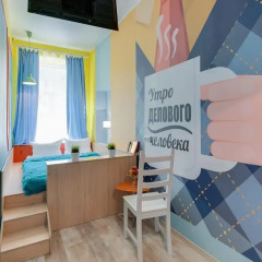 Гостиница Жилое помещение Современник Номер с общей ванной комнатой с различными типами кроватей (общая ванная комната) фото 5