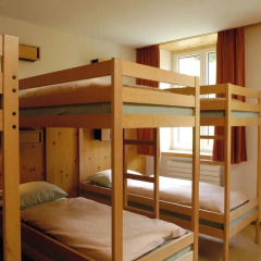 Youth Hostel Davos Кровать в общем номере с двухъярусной кроватью фото 3
