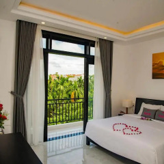 Отель Flamingo Villa Hoi An 2* Улучшенный номер с различными типами кроватей фото 3