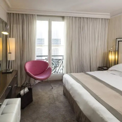 Отель Hôtel Le Canberra - Hôtels Ocre et Azur 4* Стандартный номер с различными типами кроватей