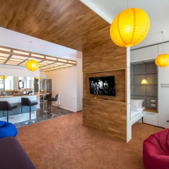 Апартаменты LvivSon Apartments Svobody Area гостиничный бар