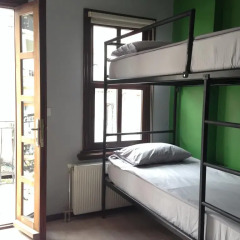 The Hub Hostel Кровать в общем номере с двухъярусной кроватью фото 6
