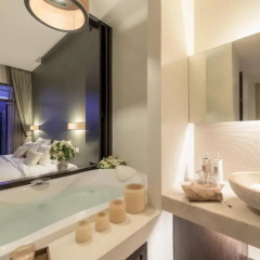 Отель The Sea Koh Samui Boutique Resort & Residences 5* Люкс повышенной комфортности с различными типами кроватей фото 8