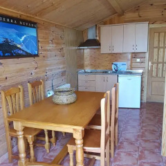 Отель Camping Ruta Del Purche Улучшенное бунгало с различными типами кроватей фото 23