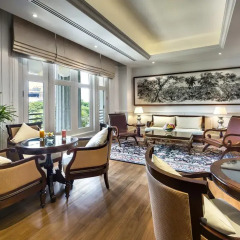 The Fullerton Hotel Singapore 5* Номер Делюкс с различными типами кроватей