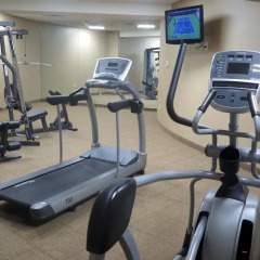 Отель Comfort Inn The Pointe США, Ниагара-Фолс - отзывы, цены и фото номеров - забронировать отель Comfort Inn The Pointe онлайн фитнесс-зал фото 3