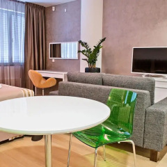 Отель Wenceslas Square Terraces Апартаменты Премиум с различными типами кроватей фото 6