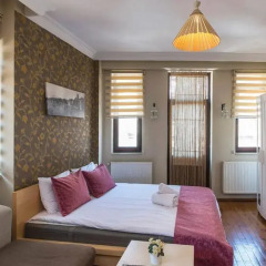 Отель Green Bird Suit 4* Студия с различными типами кроватей фото 7