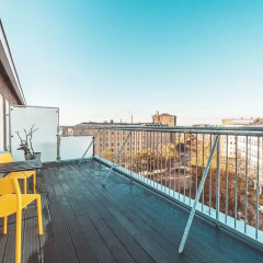 Отель Forenom Aparthotel Helsinki Kamppi Финляндия, Хельсинки - 1 отзыв об отеле, цены и фото номеров - забронировать отель Forenom Aparthotel Helsinki Kamppi онлайн балкон