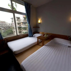 Hello Chengdu International Youth Hostel Стандартный номер с 2 отдельными кроватями фото 5