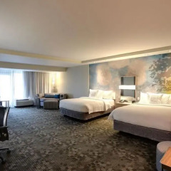 Отель Courtyard by Marriott Columbus OSU 3* Стандартный номер с различными типами кроватей фото 2
