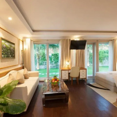 Отель MerPerle Hon Tam Resort 5* Номер Делюкс с различными типами кроватей фото 10