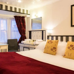 Отель Paskins Brighton 3* Стандартный номер с двуспальной кроватью (общая ванная комната) фото 3