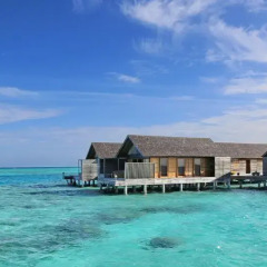 Отель Gangehi Island Resort 4* Стандартный номер с двуспальной кроватью фото 8