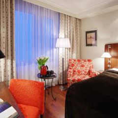 Гостиница Sokos Olympia Garden 4* Стандартный номер двуспальная кровать фото 3
