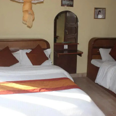 Отель Chitwan Forest Resort Непал, Саураха - отзывы, цены и фото номеров - забронировать отель Chitwan Forest Resort онлайн комната для гостей фото 4