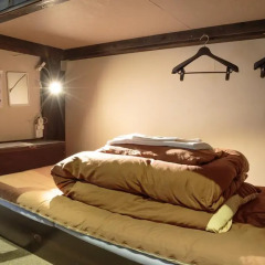 Fukuoka Hana Hostel Кровать в общем номере фото 2