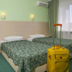 Гостиница Dnipropetrovsk комната для гостей фото 11