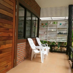 Отель Green View Village Resort 3* Бунгало с различными типами кроватей фото 9