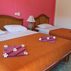 Отель D.R. Lanta Bay Resort 3* Бунгало с различными типами кроватей фото 26