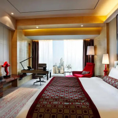 Отель Sofitel Guangzhou Sunrich 5* Улучшенный номер с различными типами кроватей фото 2