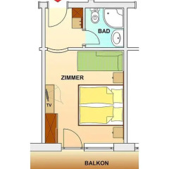 Hotel Garni Fiegl Apart 3* Стандартный номер фото 13