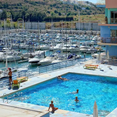 Отель Apartamentos da Marina бассейн
