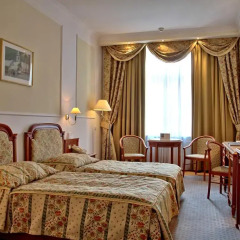 TOP Hotel Ambassador-Zlata Husa 4* Стандартный номер с разными типами кроватей фото 12