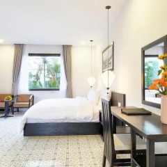 Отель Hoi An Waterway Resort 3* Номер Делюкс с различными типами кроватей фото 8