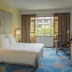 Отель Swissotel Merchant Court Singapore 4* Номер Делюкс с различными типами кроватей фото 4