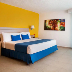 Отель Calinda Beach Acapulco 3* Стандартный номер с разными типами кроватей фото 7