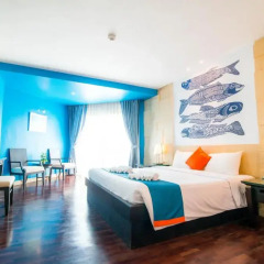 Отель Sea Breeze Jomtien Resort 4* Улучшенный номер с различными типами кроватей фото 7