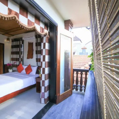Отель Quang Xuong Homestay 2* Номер Делюкс с различными типами кроватей фото 7