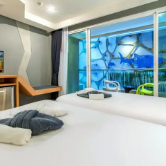 Отель New Nordic Ratana Suites 3* Улучшенная студия с двуспальной кроватью фото 3