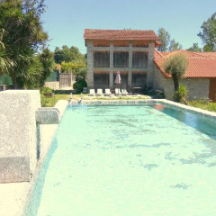 Отель Casa da Lagiela Rural Senses Фафе бассейн
