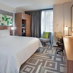 Отель Hilton Garden Inn New York/Central Park South-Midtown West 3* Стандартный номер с различными типами кроватей фото 2