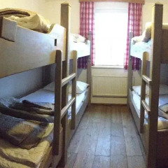 Отель Stadtalm Naturfreundehaus 3* Кровать в общем номере фото 8
