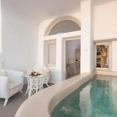 Отель Iliovasilema Suites 4* Люкс с различными типами кроватей фото 15