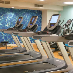 Отель Platinum Hotel and Spa США, Лас-Вегас - 8 отзывов об отеле, цены и фото номеров - забронировать отель Platinum Hotel and Spa онлайн фитнесс-зал фото 3