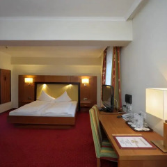 Hotel Goldener Löwe 3* Улучшенный номер с различными типами кроватей фото 5