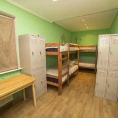 Crazy Dog Hostel Кровать в общем номере с двухъярусной кроватью фото 3