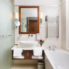 Гостиница Solo Sokos Palace Bridge 5* Номер Solo up с двуспальной кроватью фото 5