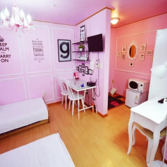 Отель Han River Guesthouse 2* Стандартный номер с различными типами кроватей фото 12
