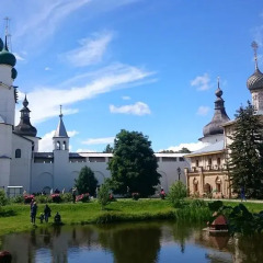 Гостиница Guest House Dom Okhotnika в Ростове Великом отзывы, цены и фото номеров - забронировать гостиницу Guest House Dom Okhotnika онлайн Ростов Великий приотельная территория